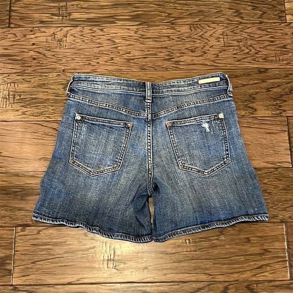 Pilcro and the Letterpress Anthropologie Slim Boyfriend Short Size 27 - Picture 2 of 16